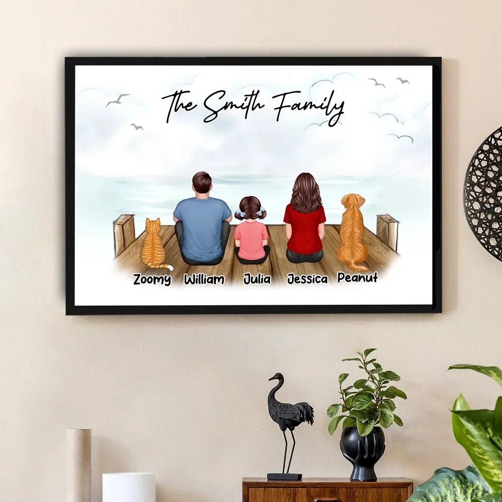 Warm Family Story, Personalized Canvas, Perfect Gift for Loved Ones - Image 5