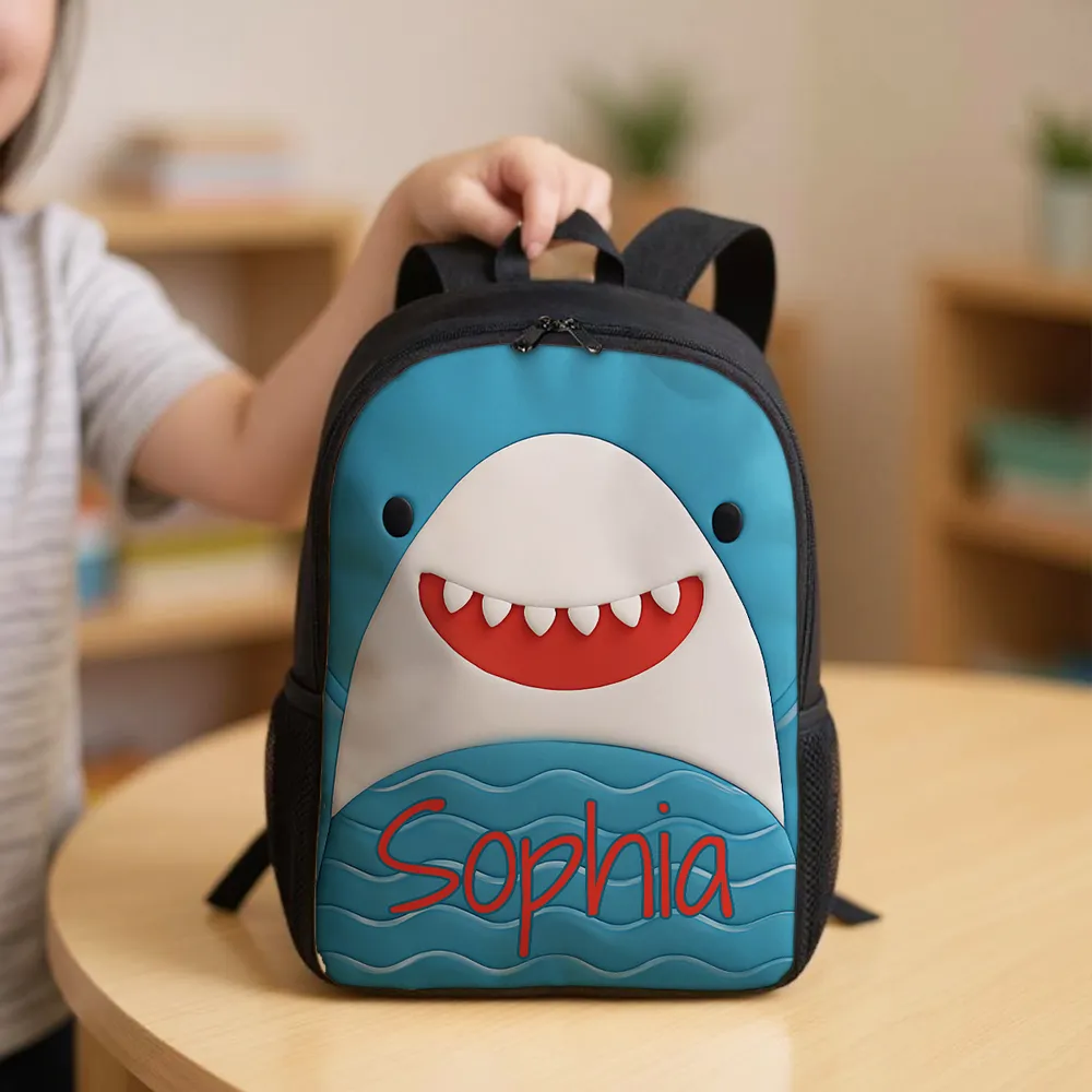 Customized Kids School Backpack with Name & Unique Design – Creative Back-to-School Gift for Son or Grandkid - Image 10