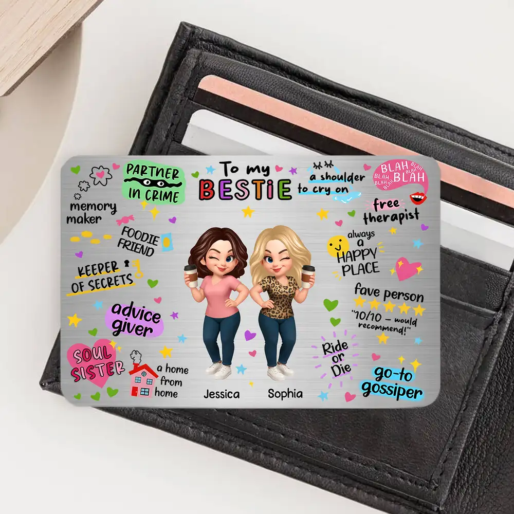 To My Bestie – Personalized Mirror for Sisters with Fun Quotes - Image 8