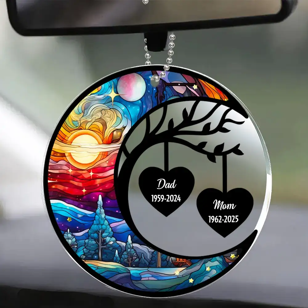 Acrylic Ornament Memorial High Clarity Beautiful and Durable Keepsake Gift