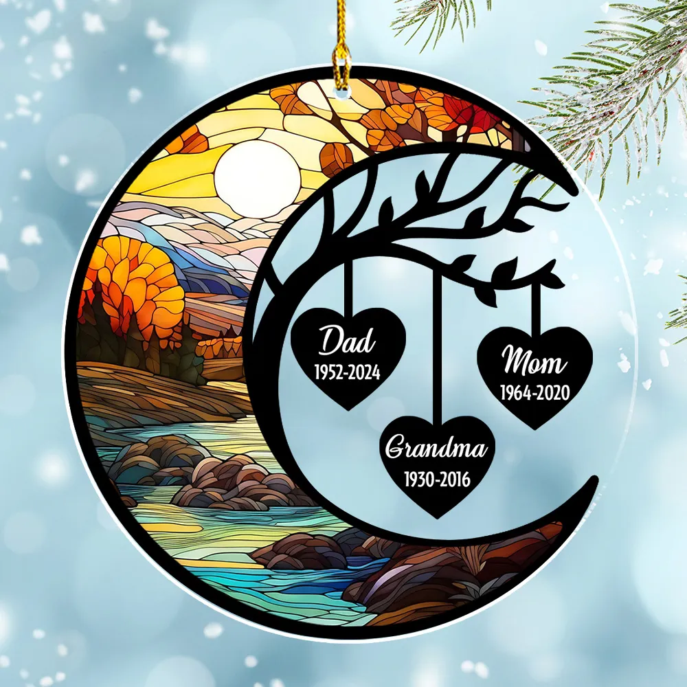 Acrylic Ornament Memorial High Clarity Beautiful and Durable Keepsake Gift - Image 4