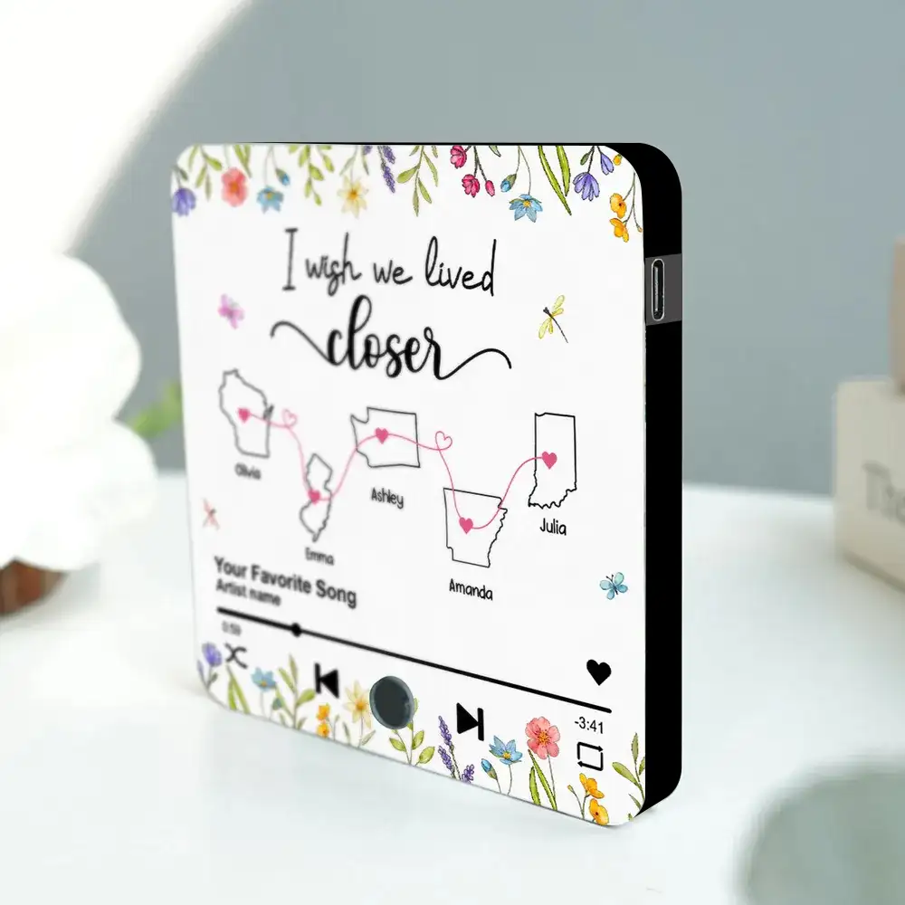 Creative Acrylic Music Magnet for Friends, Siblings, and Family, Thoughtful Keepsake Gift - Image 3