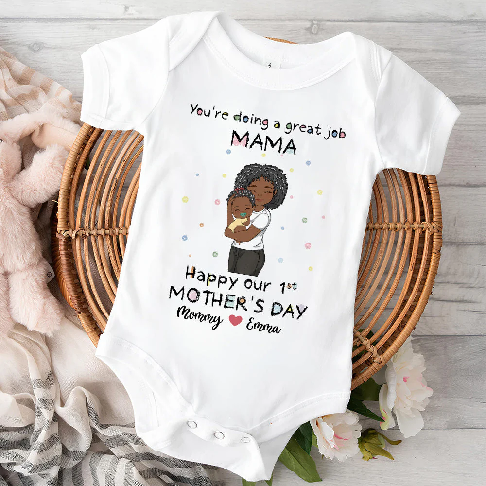 You're doing a Great Job - Personalized Custom Baby Onesie - Image 3