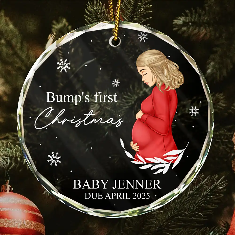 Crystal Ornament for Mom-to-Be – Heartfelt Keepsake, Cherished Pregnancy Moment, Perfect Gift for Baby Shower - Image 2