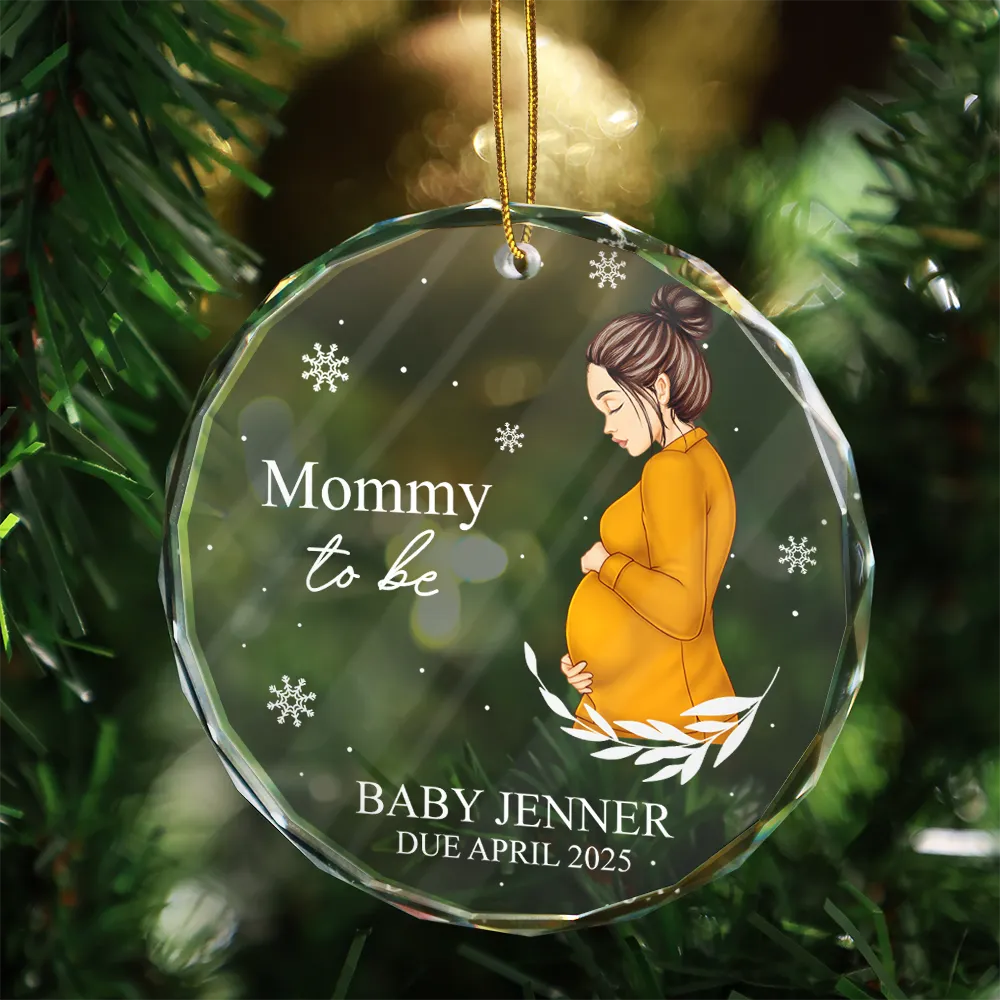 Crystal Ornament for Mom-to-Be – Heartfelt Keepsake, Cherished Pregnancy Moment, Perfect Gift for Baby Shower - Image 4
