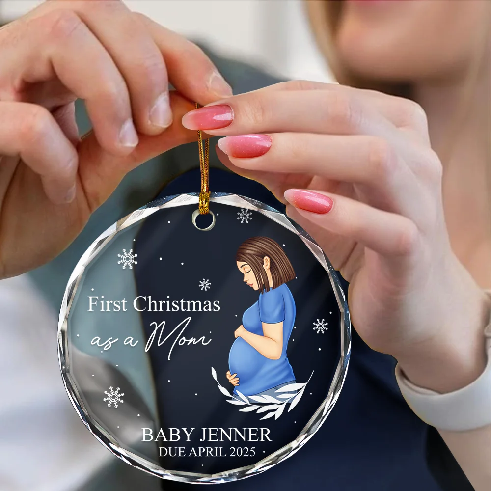Crystal Ornament for Mom-to-Be – Heartfelt Keepsake, Cherished Pregnancy Moment, Perfect Gift for Baby Shower - Image 5