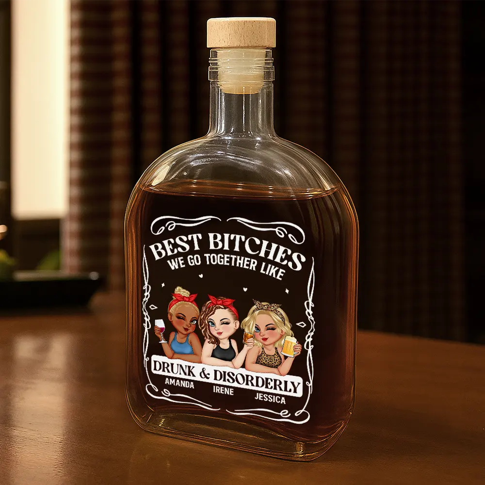 Custom Personalized Glass Decanter for Celebrations - Image 2
