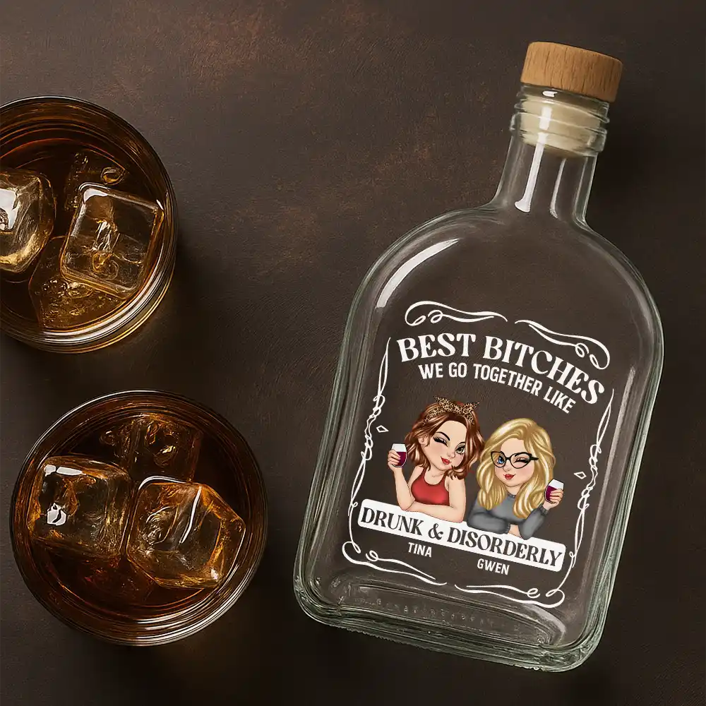 Custom Personalized Glass Decanter for Celebrations - Image 3
