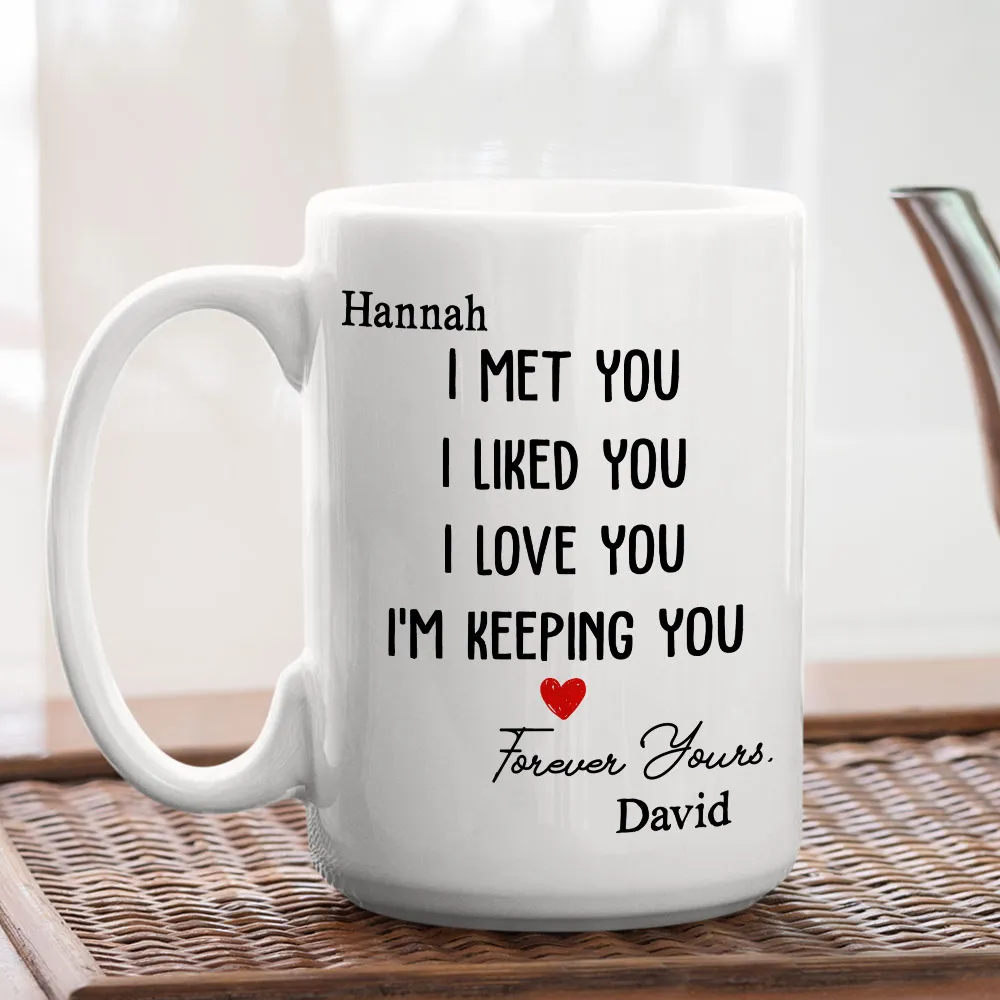 Romantic Mug with Love Quote, Ceramic Cup Design, Heartfelt Expression, Perfect Gift for Couples - Image 7