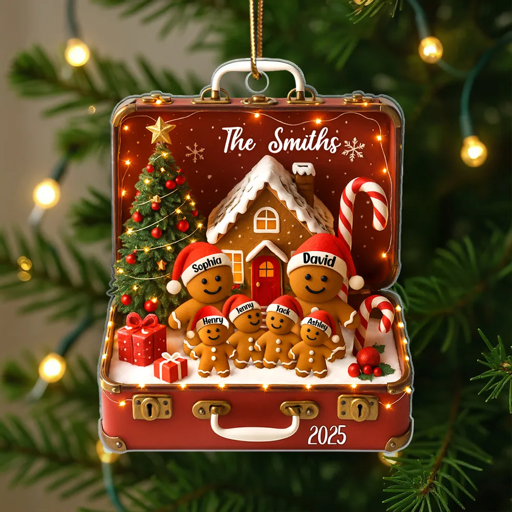 Personalized Acrylic Ornament with Clear Print Design, Home Décor Accent and Festive Touch, A Heartwarming Gift Choice - Image 6