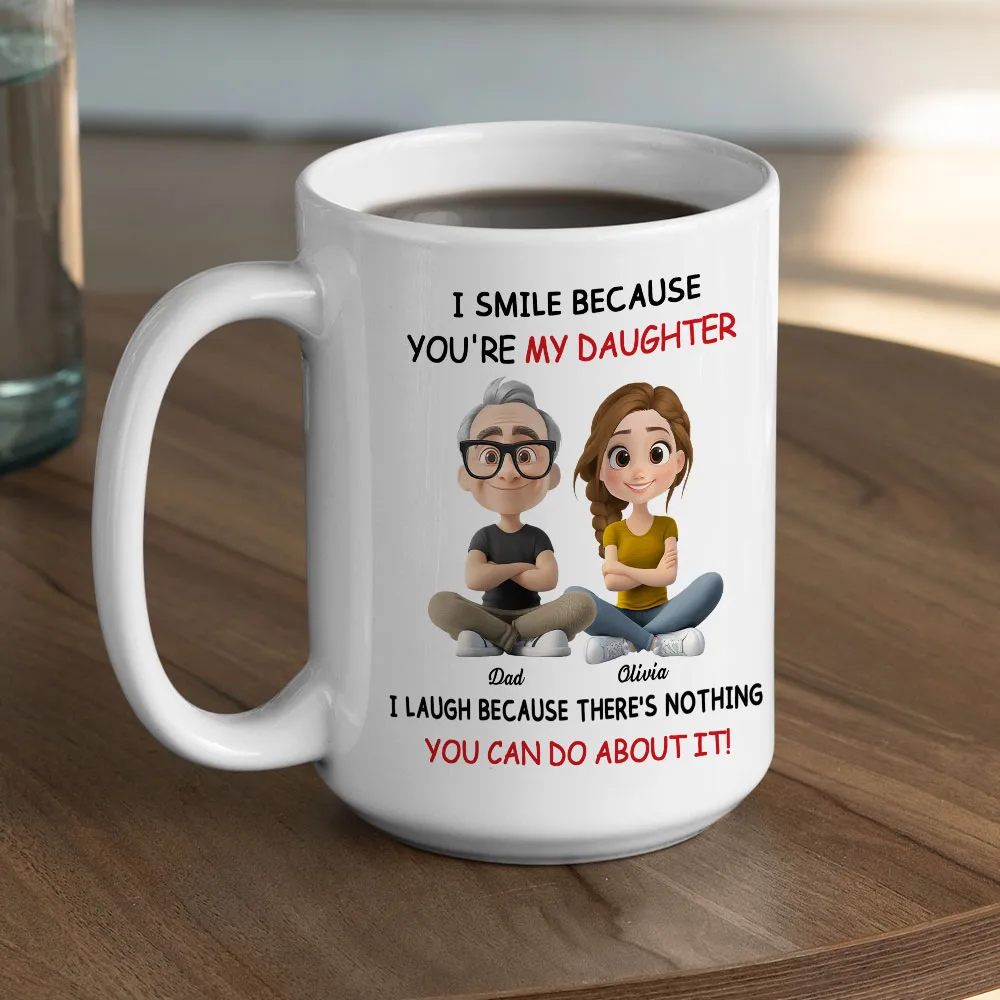 Mug with Mother–Daughter Cartoon, playful message, gift-ready keepsake for coffee or tea, perfect gift for Mom from Daughter - Image 4