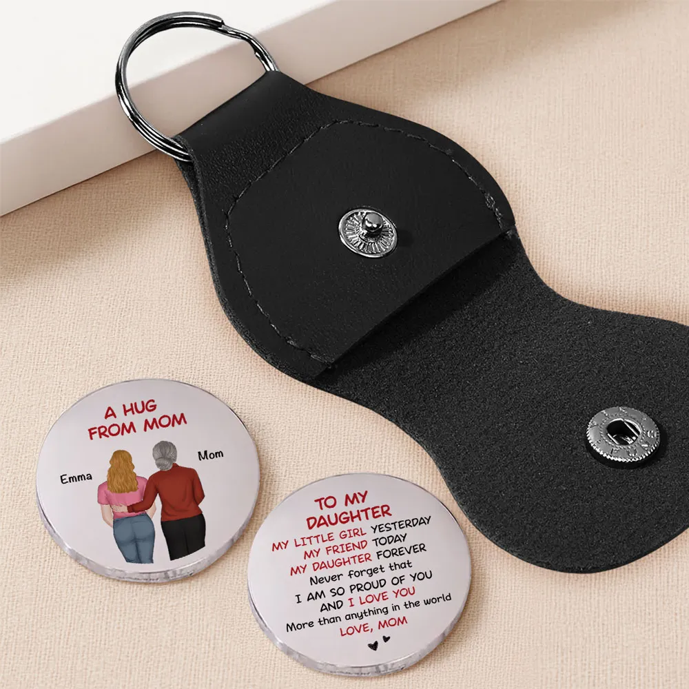 Pocket Hug from Mom to Daughter – A Heartfelt Token of Love, Perfect Gift to Carry Warmth Anywhere - Image 3