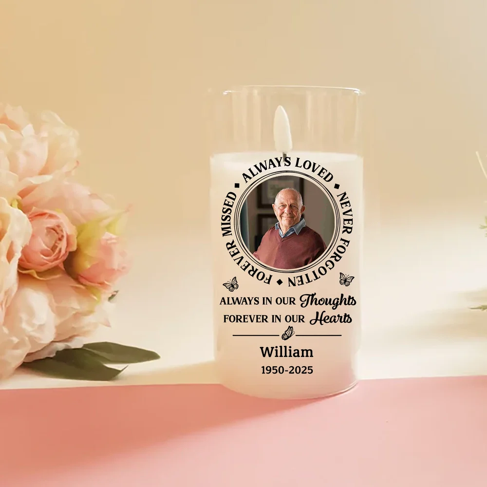 Always Loved LED Candle Light – A Thoughtful Memorial Gift to Honor Loved Ones - Image 3
