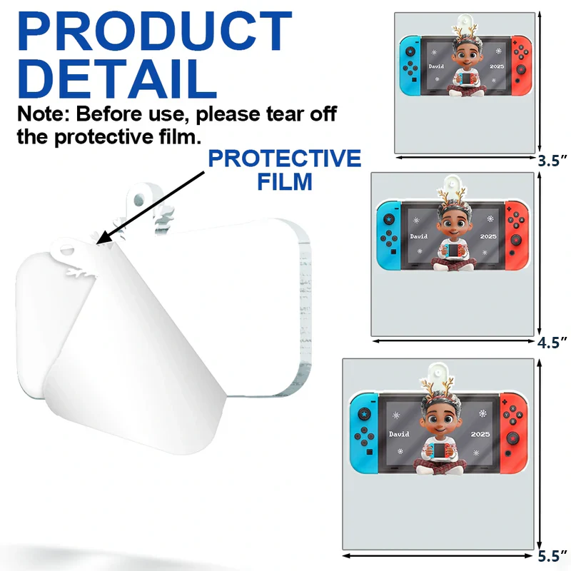 Gaming Themed Acrylic Ornament with Cute Character Design – Perfect Gift for Game Lovers - Image 4