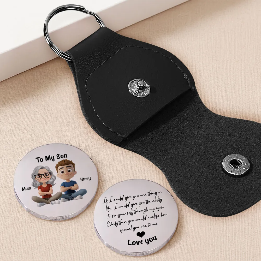 Pocket Hug for Son from Mom – Heartfelt Token of Love & Encouragement, Perfect Gift to Show You Care - Image 2