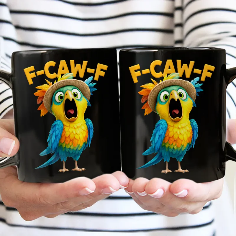 Funny Rooster Mug, Colorful Cartoon Art for Morning Coffee & Office Laughs, a unique gift for Coworkers and Friends - Image 5