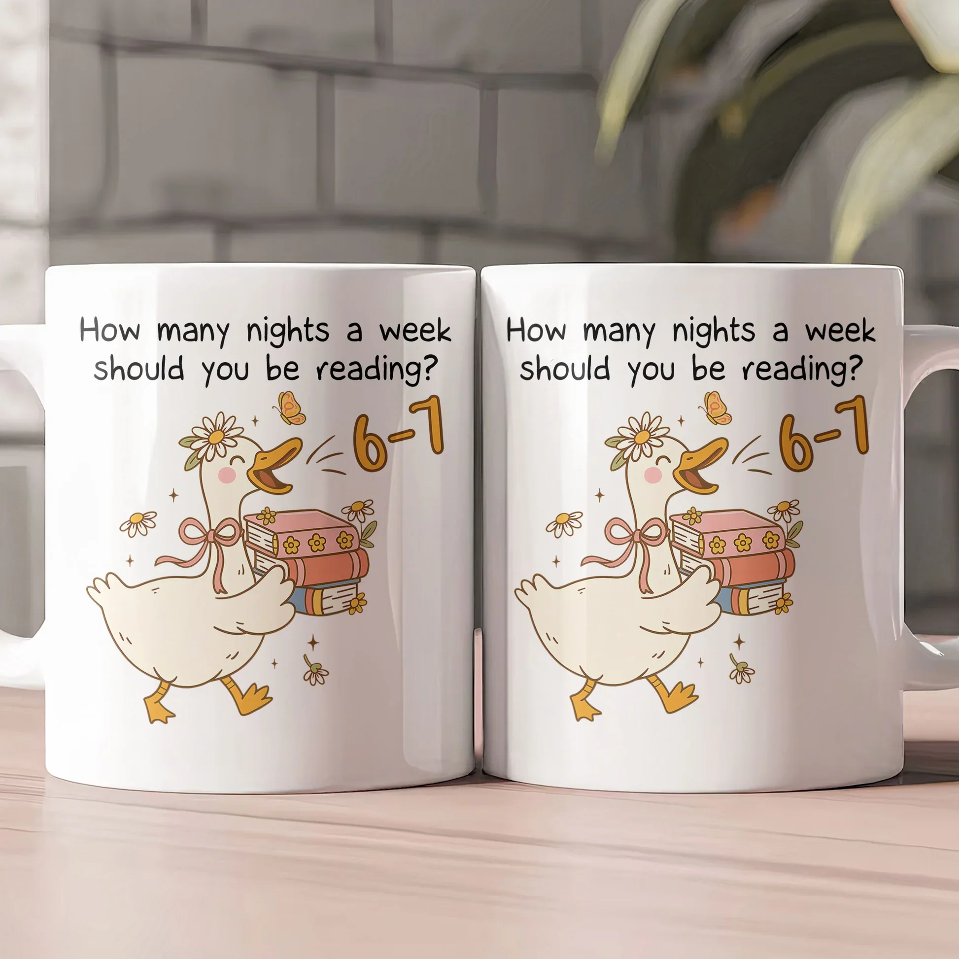 How Many Nights A Week Should You Be Reading 6-7 -Cozy Reading Night Gift for Book Lovers - Image 2