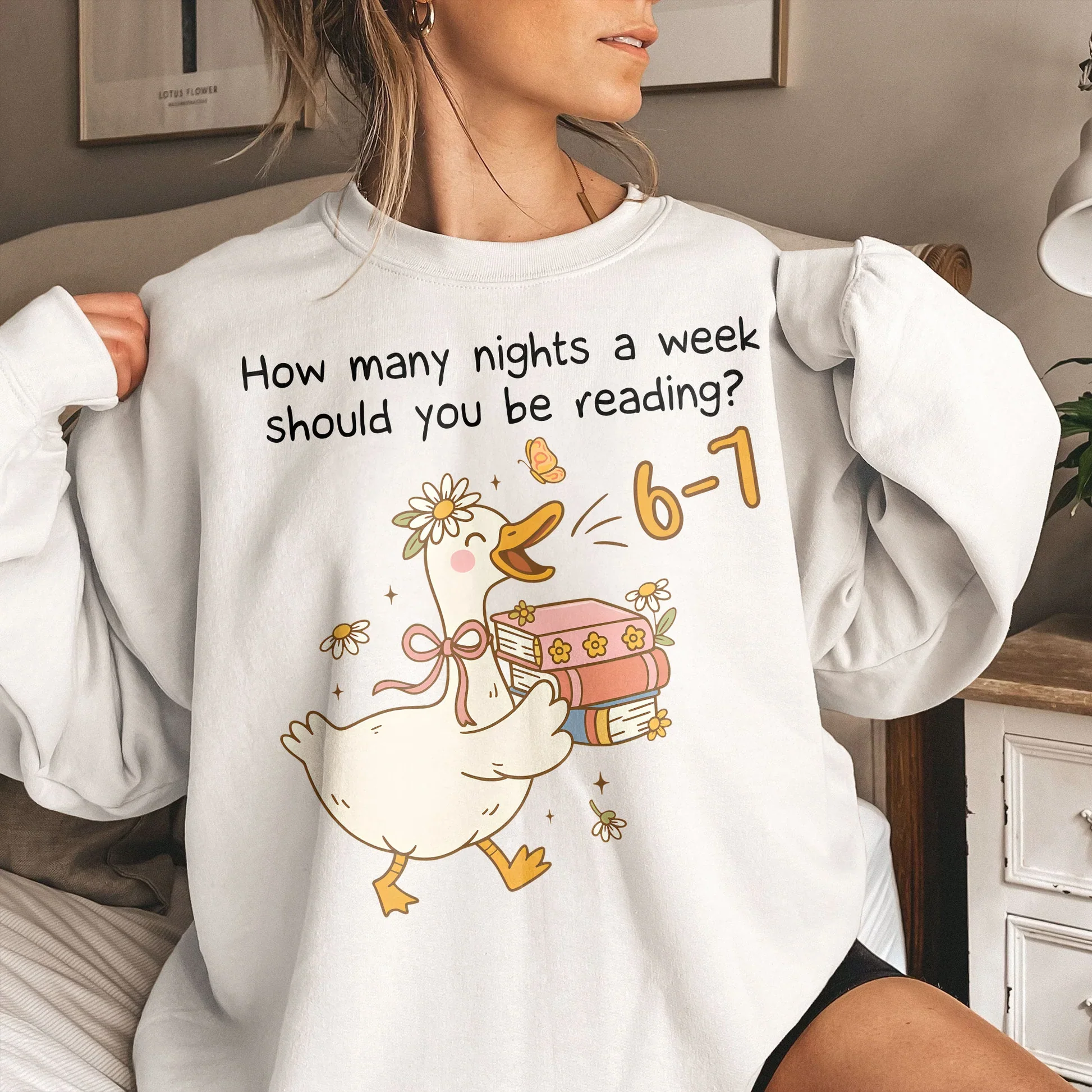 How Many Nights A Week Should You Be Reading 67 - Playful Personalized Gift for Readers - Image 4