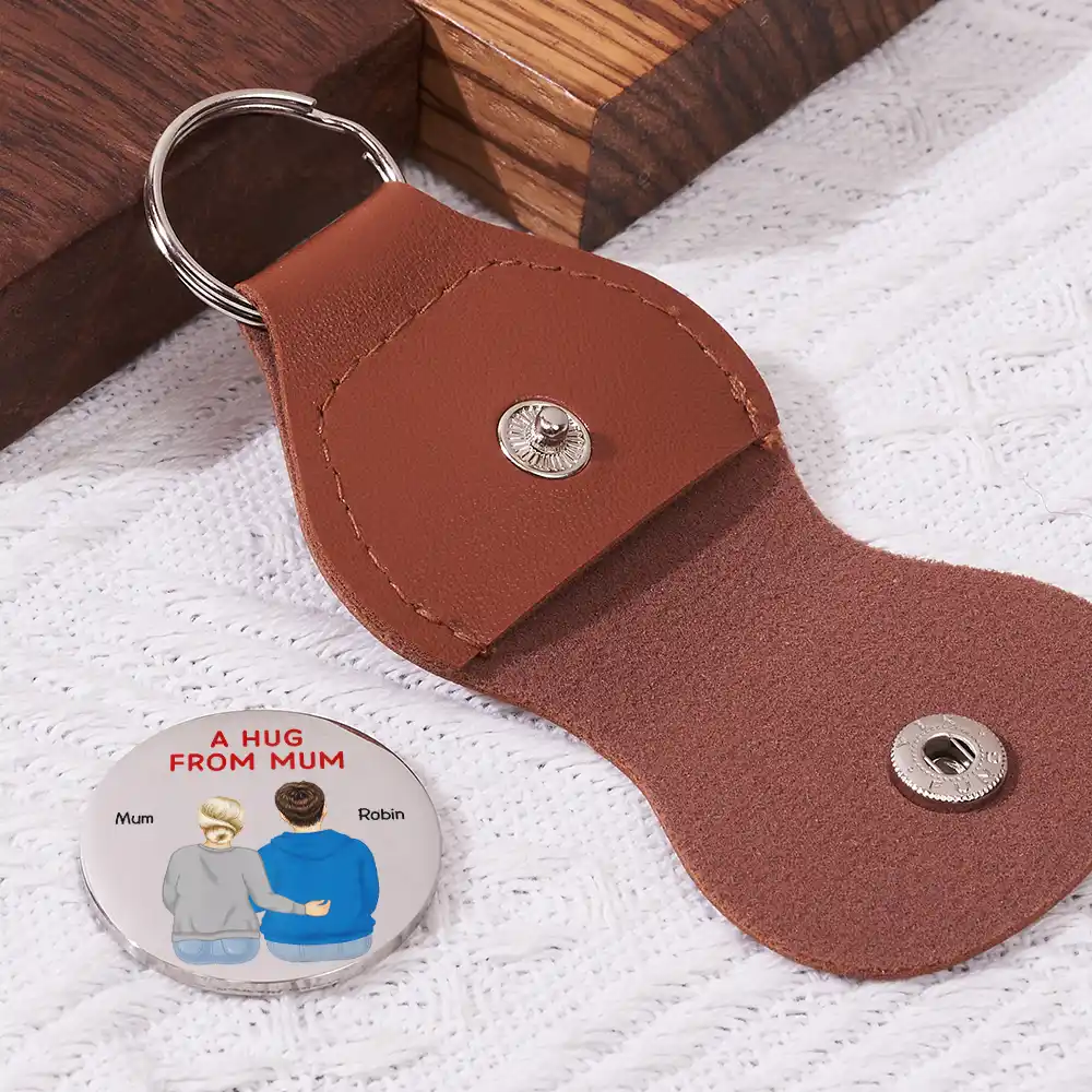 Mom and Daughter Pocket Hug – Customizable Pocket Hug Token with Sweet Message, Sentimental Gift for Birthday or Just Because - Image 3