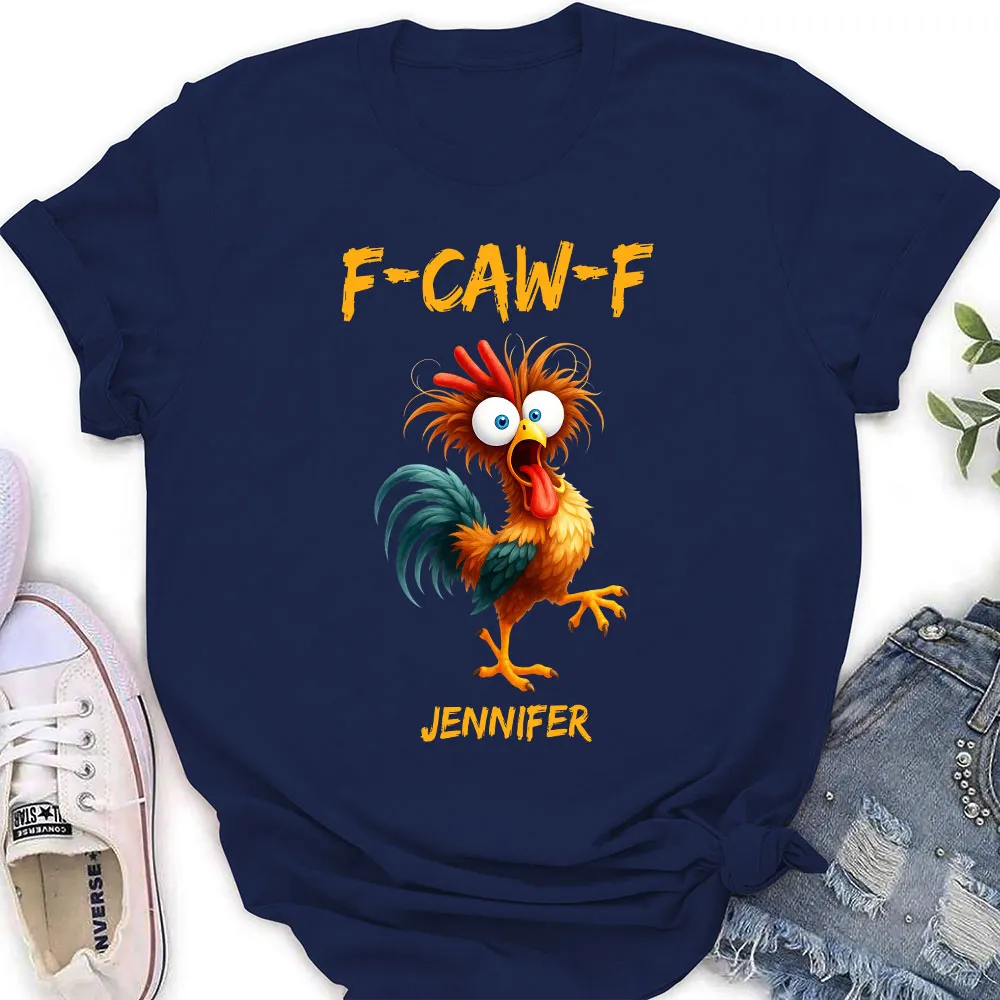 Custom F-CAW-F Chicken Classic Tee – Hilarious Personalized Shirt for Parties, Travel and Everyday Wear, Unique Gag Gift - Image 5
