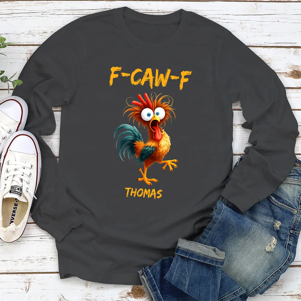 Custom F-CAW-F Chicken Classic Tee – Hilarious Personalized Shirt for Parties, Travel and Everyday Wear, Unique Gag Gift - Image 6