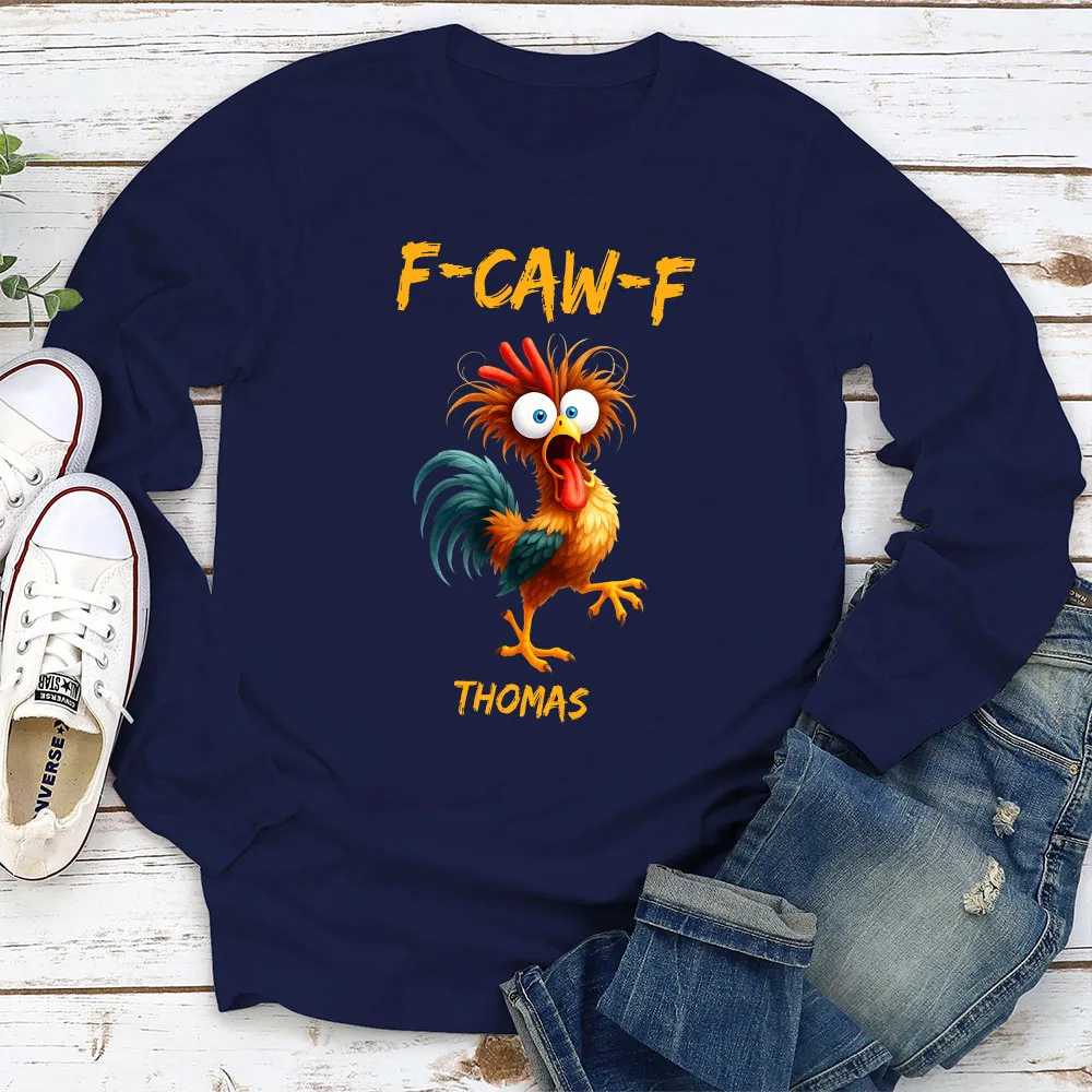 Custom F-CAW-F Chicken Classic Tee – Hilarious Personalized Shirt for Parties, Travel and Everyday Wear, Unique Gag Gift - Image 7