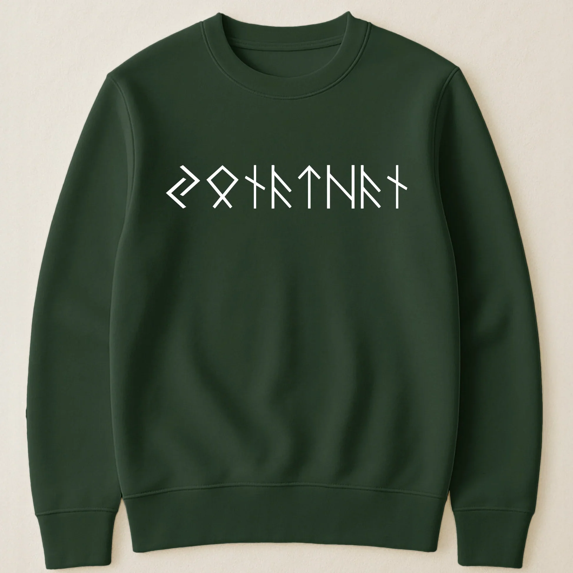 Personalized Runes Name Classic Tee, Minimal Viking-Inspired Rune Text Shirt, Unique Gift for Him or Her - Image 4