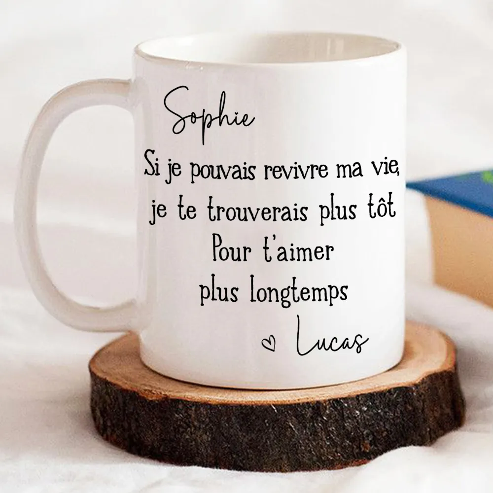 Ceramic Mug With Romantic French Love Message Personalized for Your Partner A Sweet Everyday Coffee Gift - Image 6