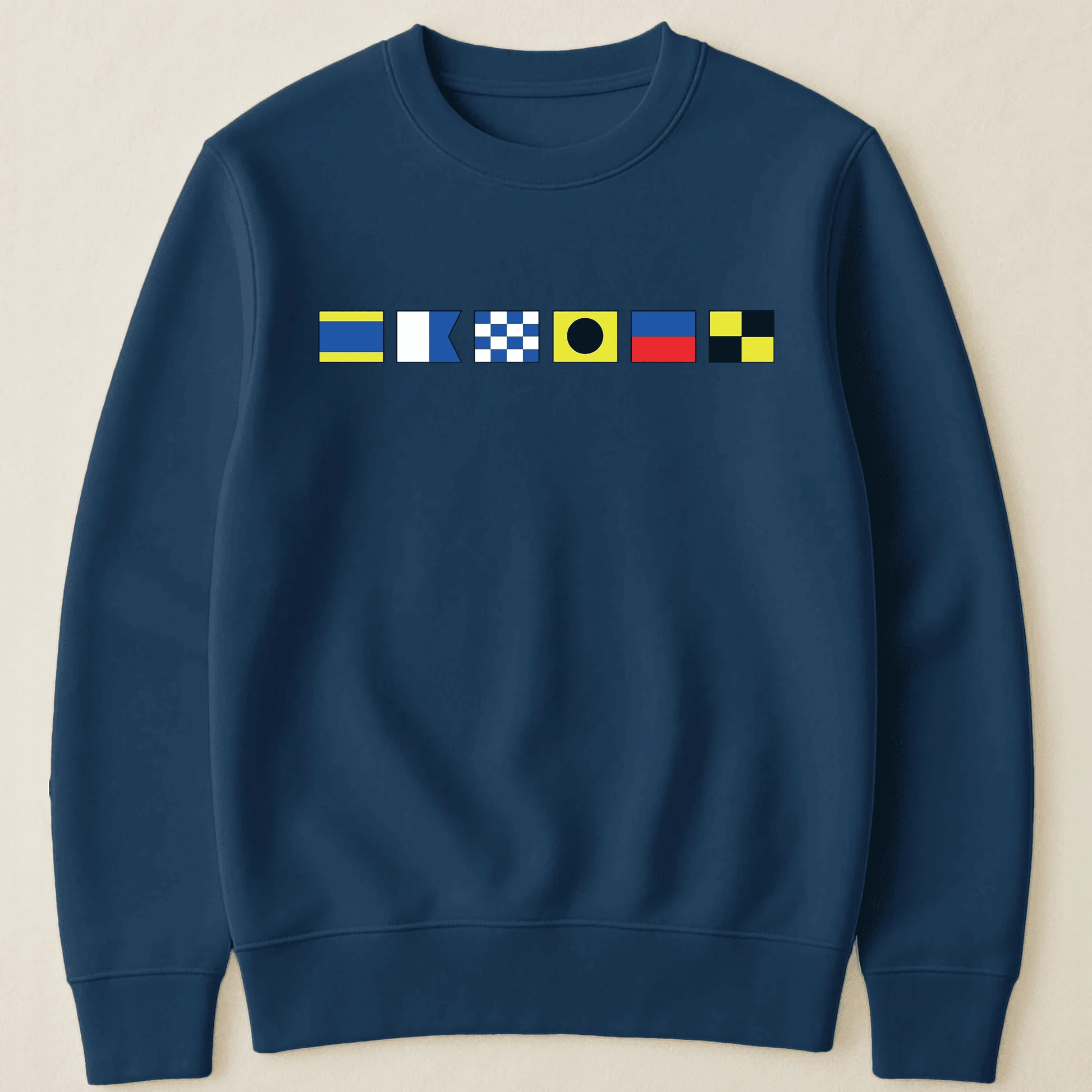 Nautical Signal Flags Classic Tee, Personalized for Your Name, Beachy Everyday Style, Thoughtful Gift - Image 7