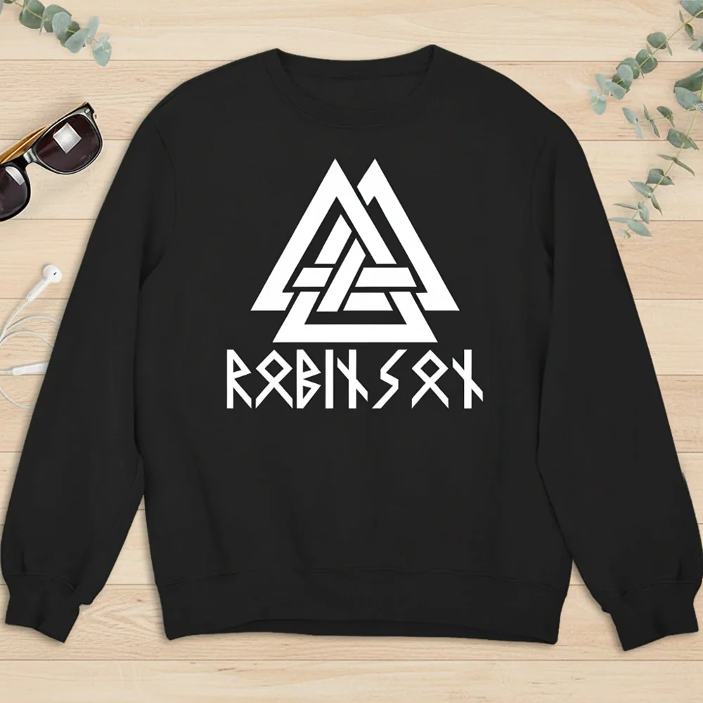 Mystic Rune Triangle Classic Tee, Personalized Custom Graphic for Travel and Gym, Unique Creative Gift for Minimalist Style Fans - Image 2