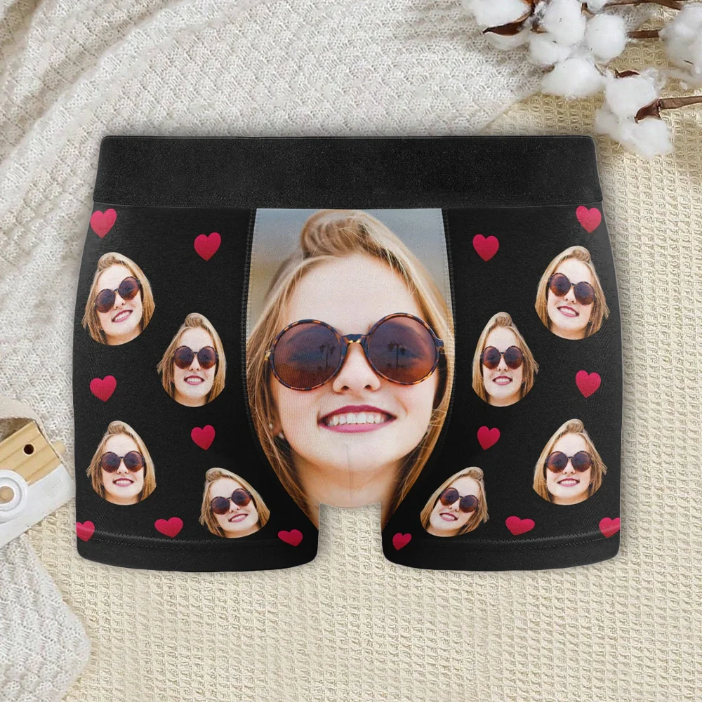 I Sucked It So It's Mine Personalized Men's Boxer Briefs, Romantic Funny Gift For Boyfriend Or Husband - Image 2