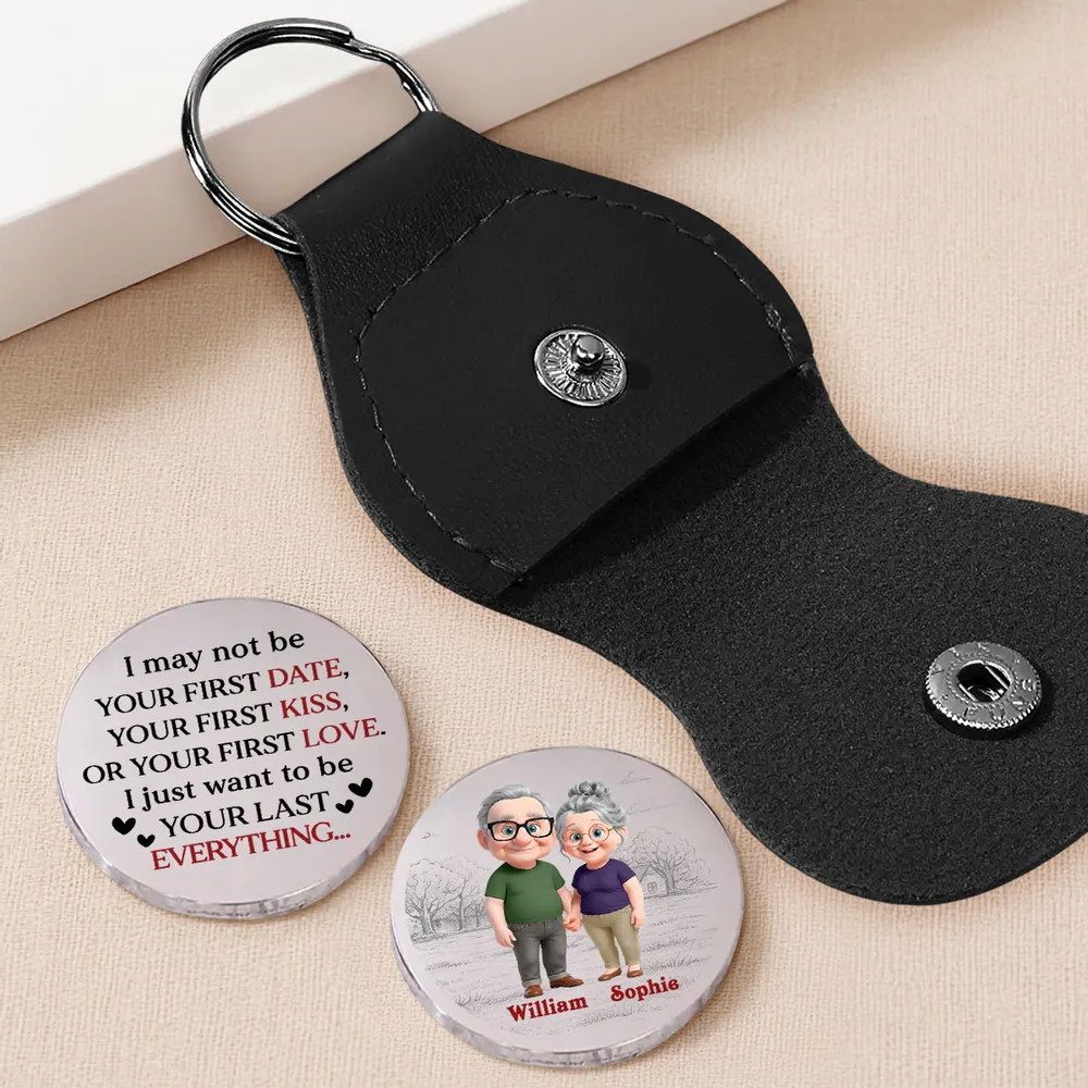 Pocket Hug Personalized Love Token With 'Your Last Everything' Message, Heartwarming Keepsake, Unique Gift for Couple - Image 3