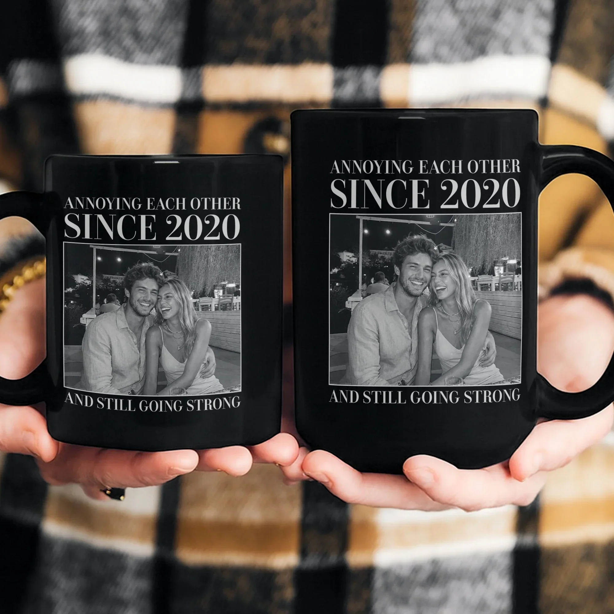 Personalized Full Color Mug With Your Photo, Annoying Each Other And Still Going Strong, Funny Couple Gift - Image 5