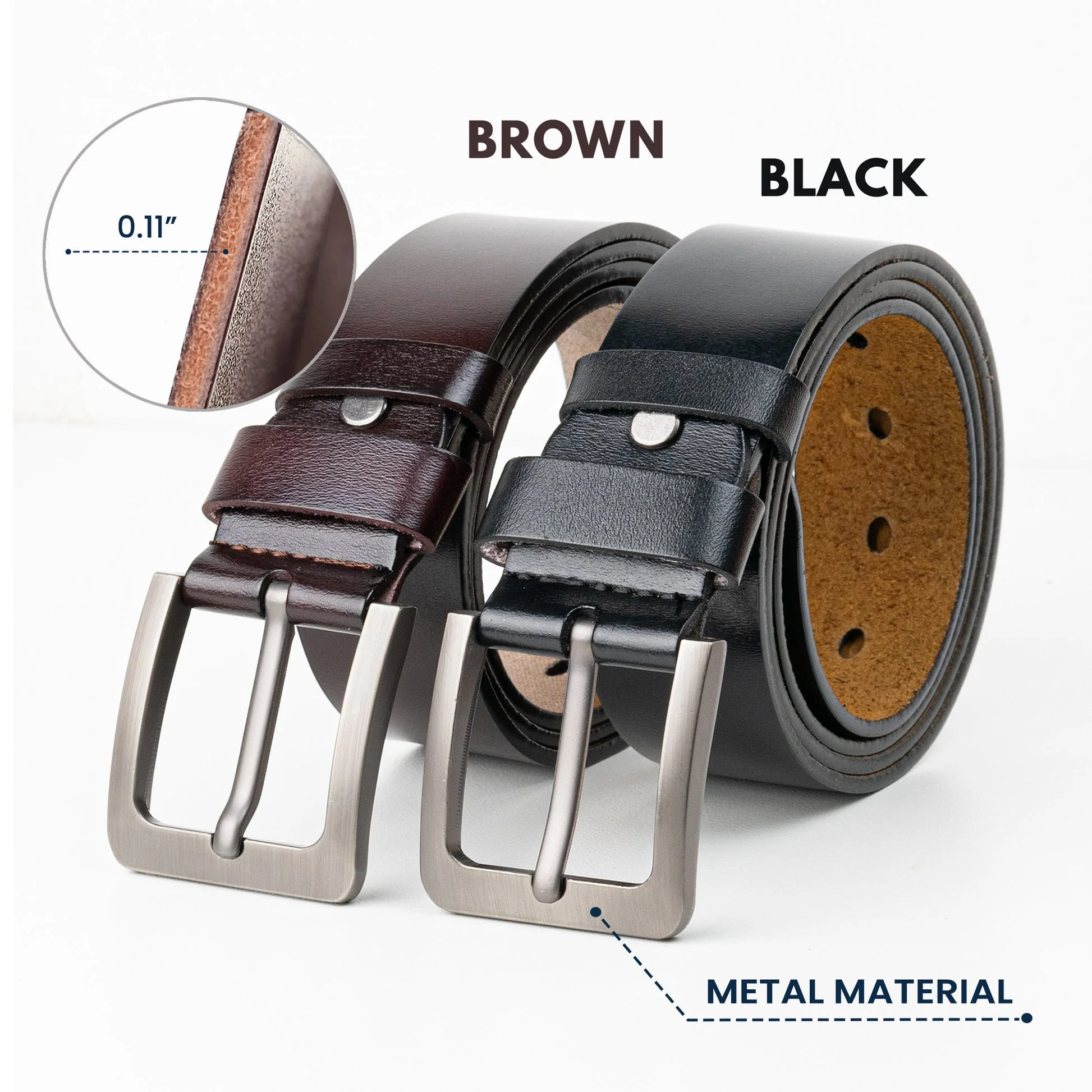 Personalized Leather Belt with Funny Adult Love Quote, Sleek Buckle Daily Wear Accessory, Unique Gift for Couple - Image 4