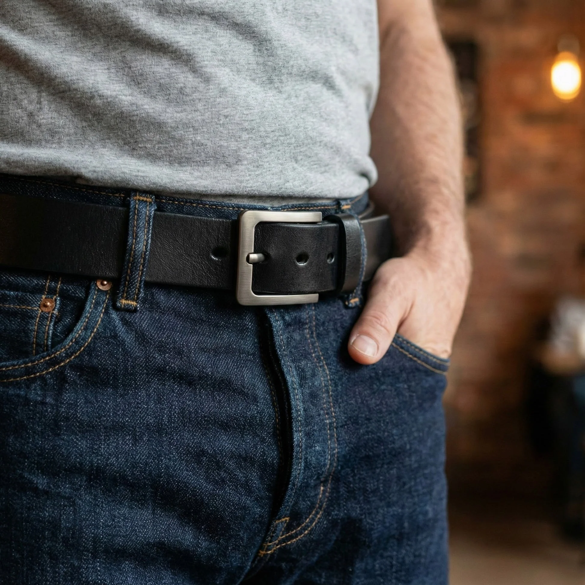 Personalized Leather Belt with Funny Adult Love Quote, Sleek Buckle Daily Wear Accessory, Unique Gift for Couple - Image 5