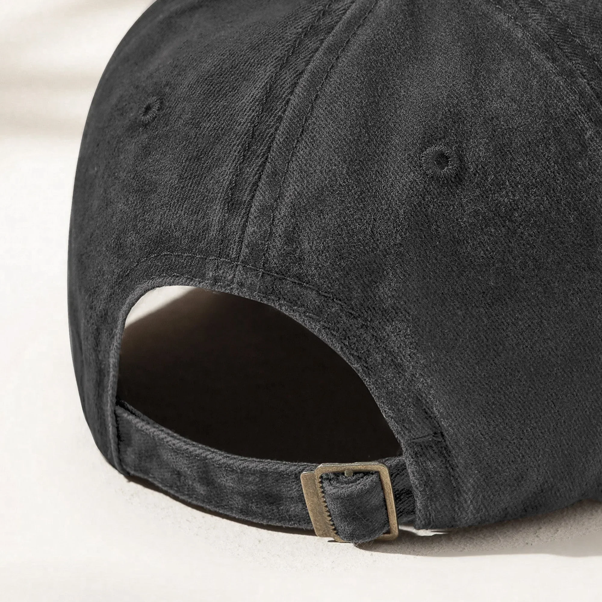 Personalized Washed Denim Baseball Cap, God Bless America Eagle Flag Design, Vintage Look Everyday Wear, Unique Gift - Image 4