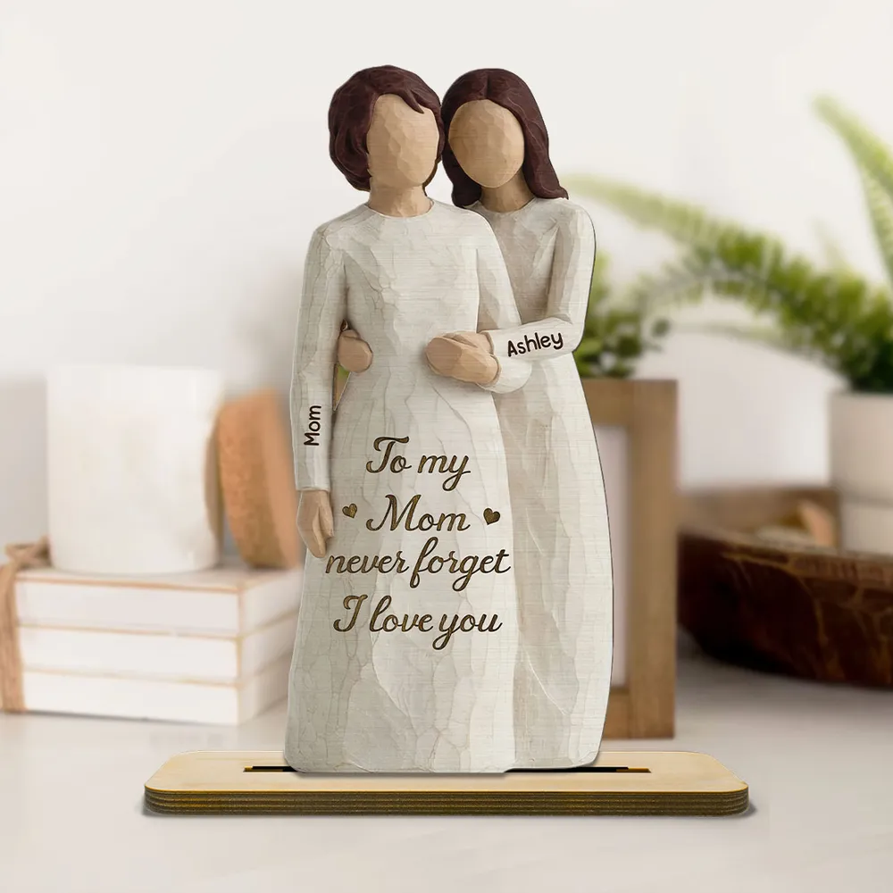 Custom 2-Layer Wooden Plaque with Sweet Motherhood Message - Meaningful New Mom Gift for Nursery or Living Room - Image 6