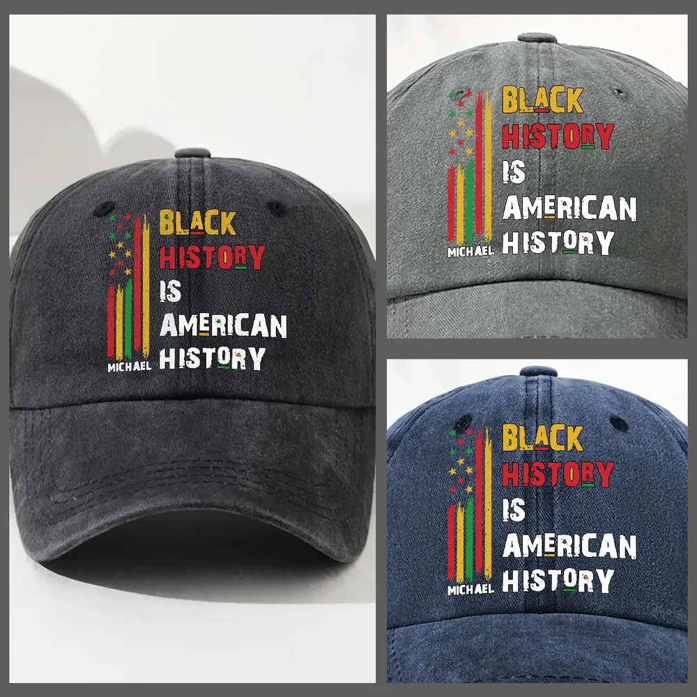 Personalized Washed Denim Baseball Cap, Custom Vintage Look Statement Hat, Unique Creative Gift for Everyday Wear - Image 2