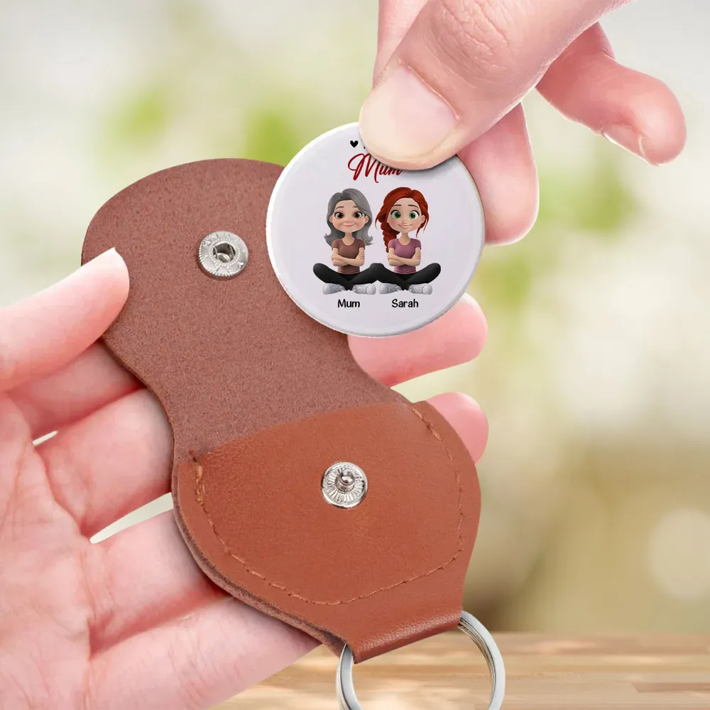 Personalized Pocket Hug for Mom Custom Keepsake Token Thank You Message Unique Gift for Mother's Day and Birthday - Image 3