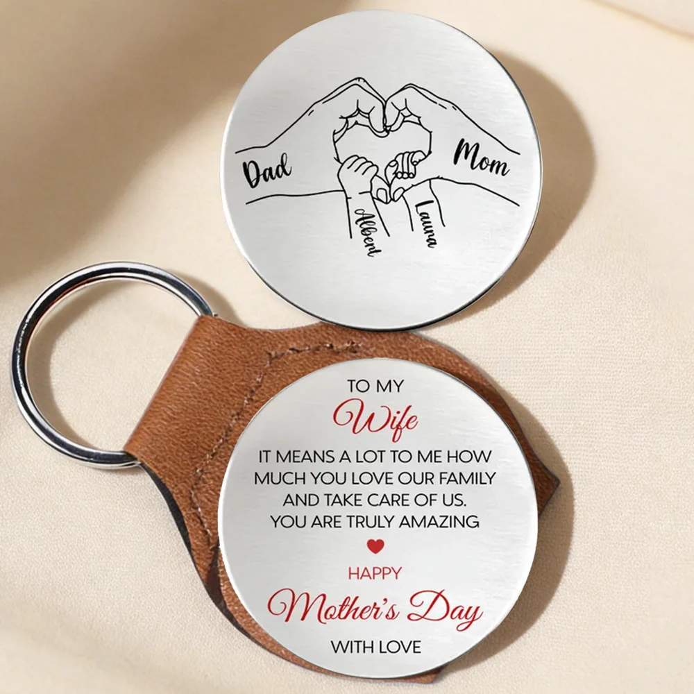 Pocket Hug Token with Sweet Message - Carry a Little Love Daily, Thoughtful Gift for Mom, Wife or Partner