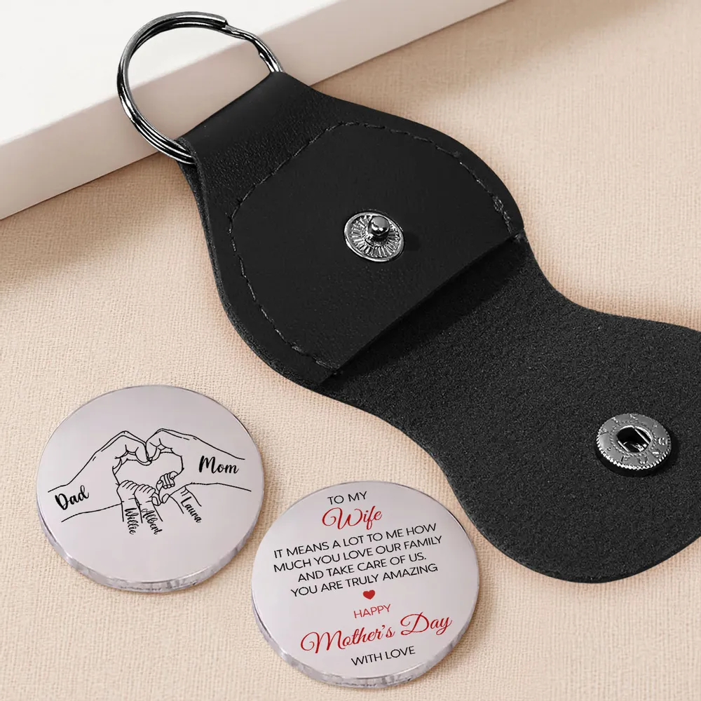 Pocket Hug Token with Sweet Message - Carry a Little Love Daily, Thoughtful Gift for Mom, Wife or Partner - Image 2