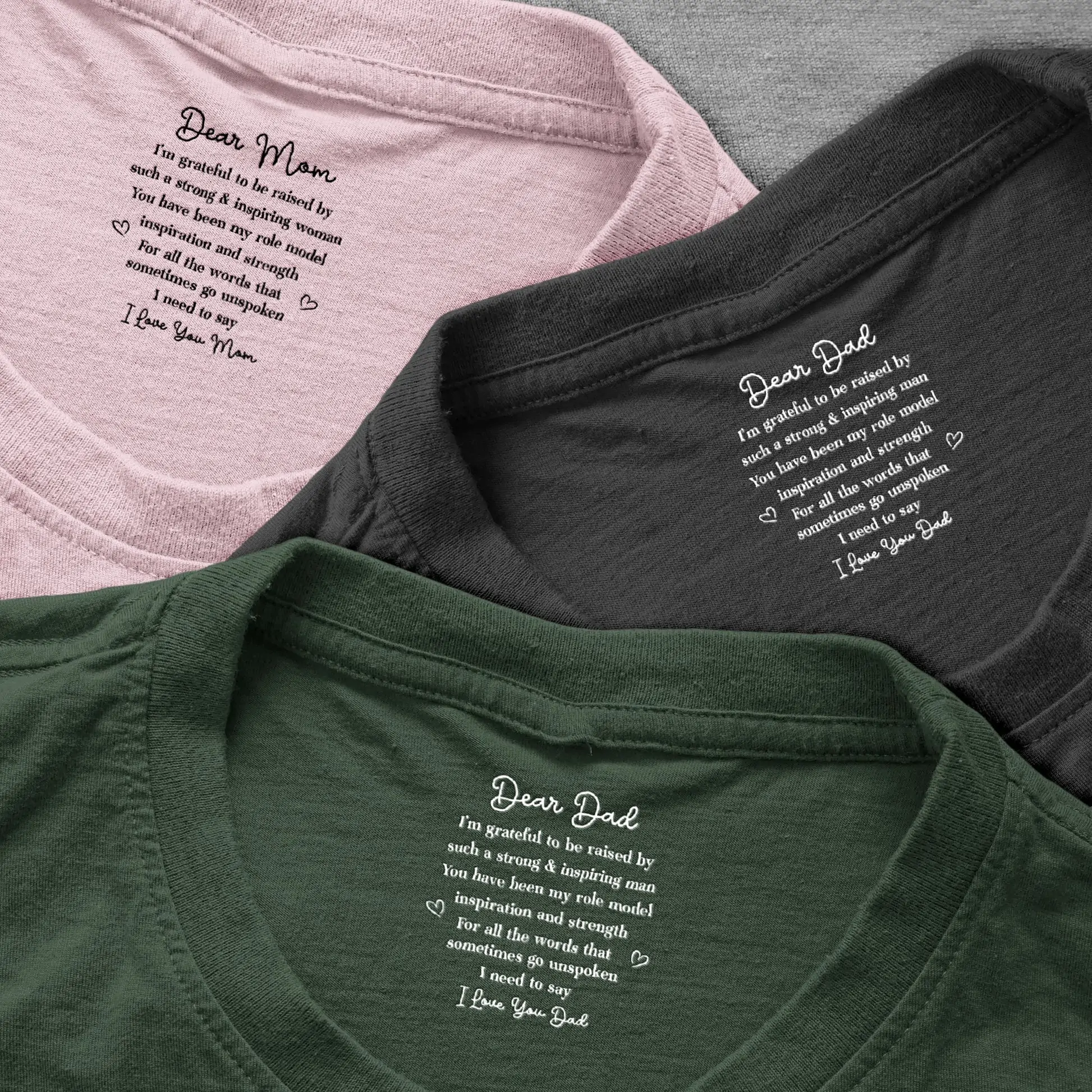 Personalized Dear Mom Classic Tee with Gratitude Quote - Unique Mother's Day Gift for Mom - Image 4