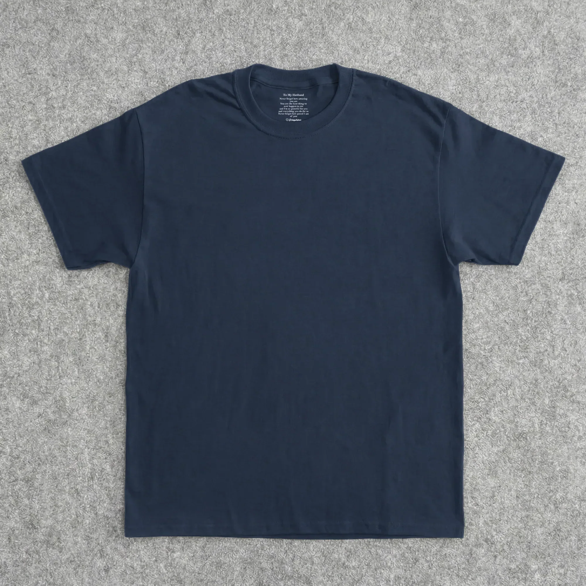 Personalized To My Husband Classic Tee, Romantic Love Quote Gift From Wife, Unique Everyday Wear Surprise - Image 2