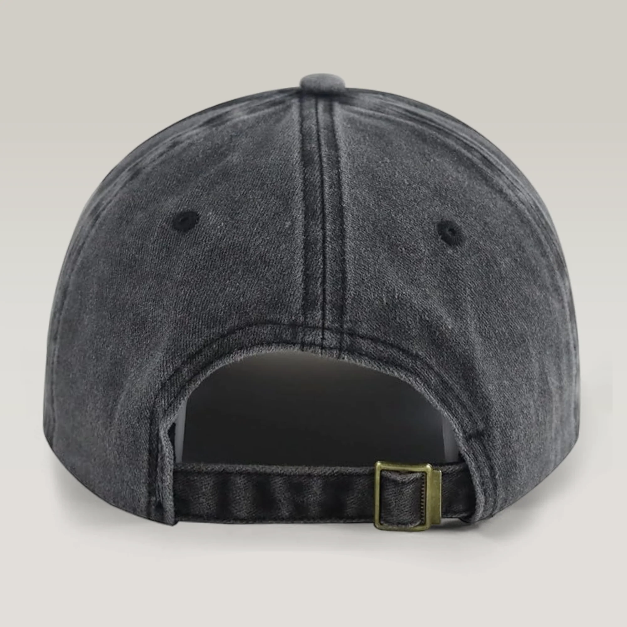 Washed Denim Baseball Cap with We The People Since 1776 Design, Relaxed Vintage Style for Sun Days and Errands, Creative Gift - Image 6
