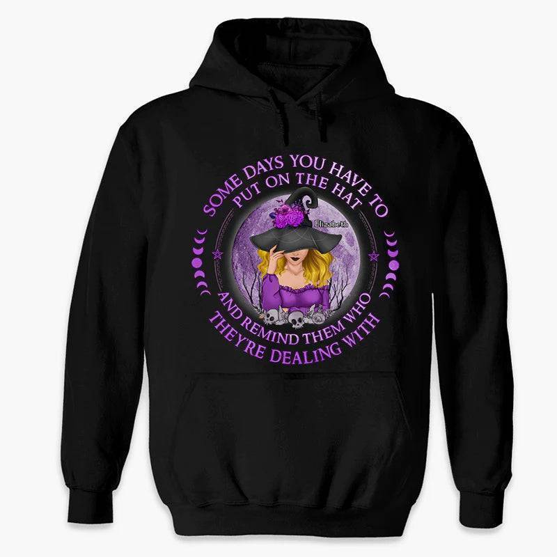 Princesses Be A Witch - Personalized Custom T-shirt, Hoodie, Sweatshirt - Halloween Gift For Witches, Yourself - Image 3