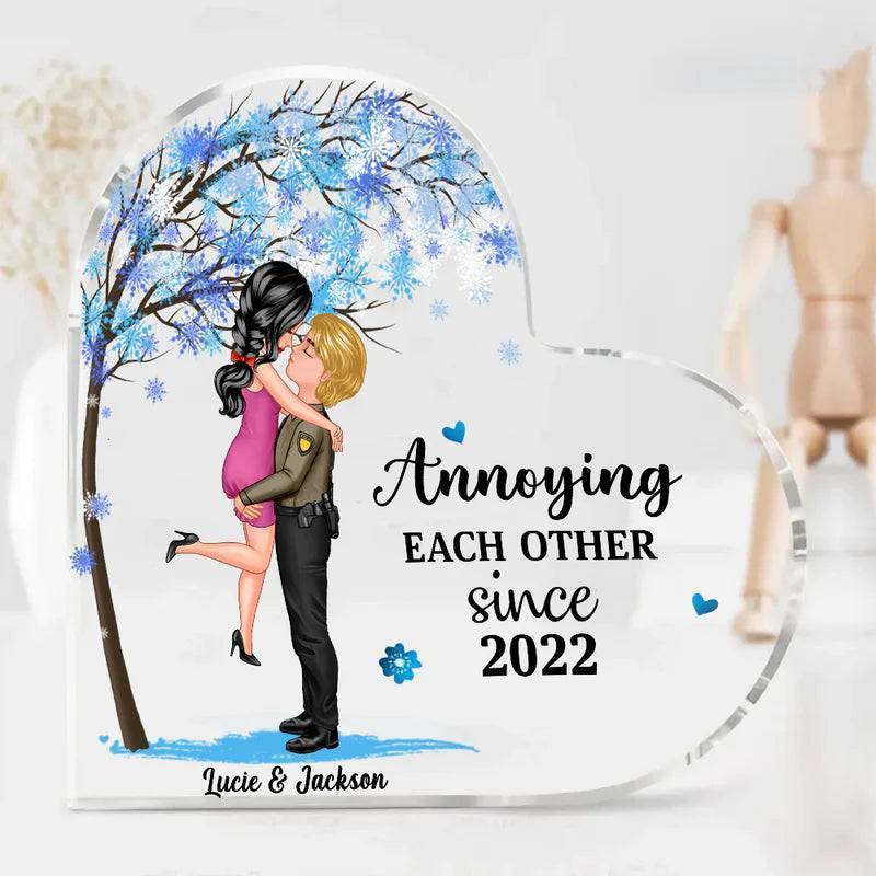 Personalized Acrylic Plaque For Couples - Gifts by Occupation - Casual/Work Uniform/Christmas/Wedding Styles - Image 5