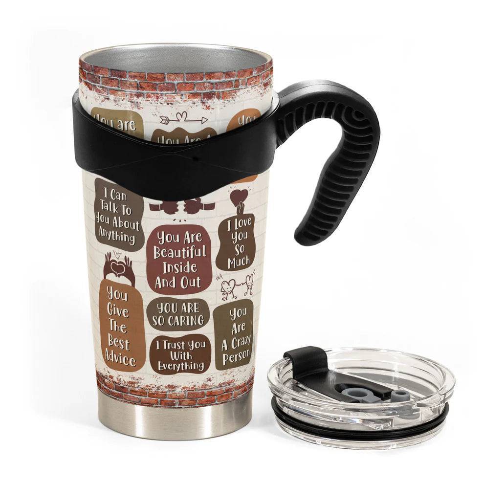‘10 Reasons of Love’ Customizable Photo Tumbler - Personalized with Your Special Memories - Image 3