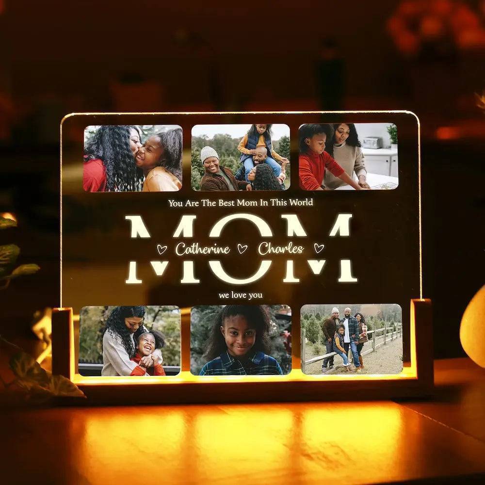 Family Glow - Custom Photo Night Light - Perfect Gift for Mom, Dad & Grandma - Image 6