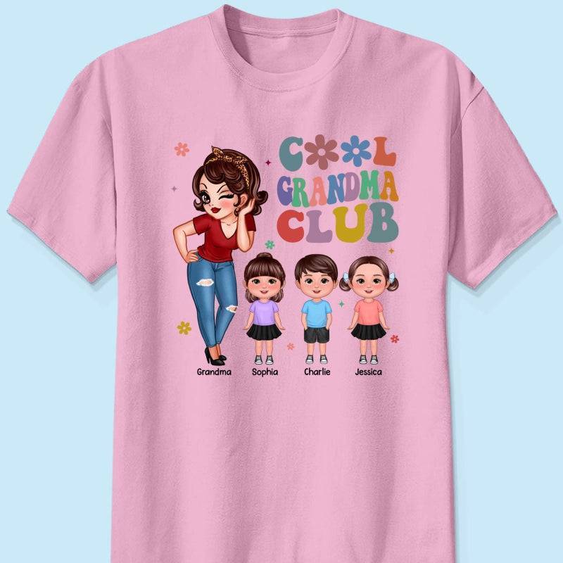 Exclusive 'Cool Grandma Club' Tee - Custom Chic Gift for the Trendsetting Grandma - Image 18