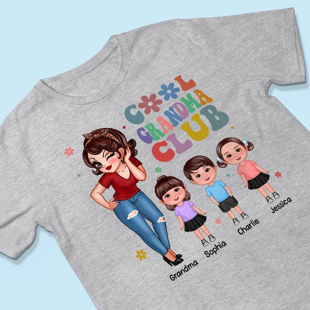 Exclusive 'Cool Grandma Club' Tee - Custom Chic Gift for the Trendsetting Grandma - Image 3